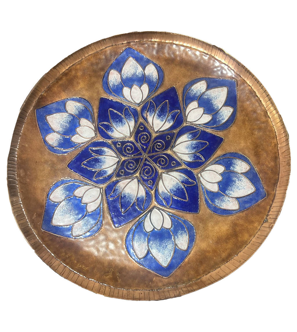 Buy Blue Lotus Blossoms: A Copper Plate by Sanjay Patil