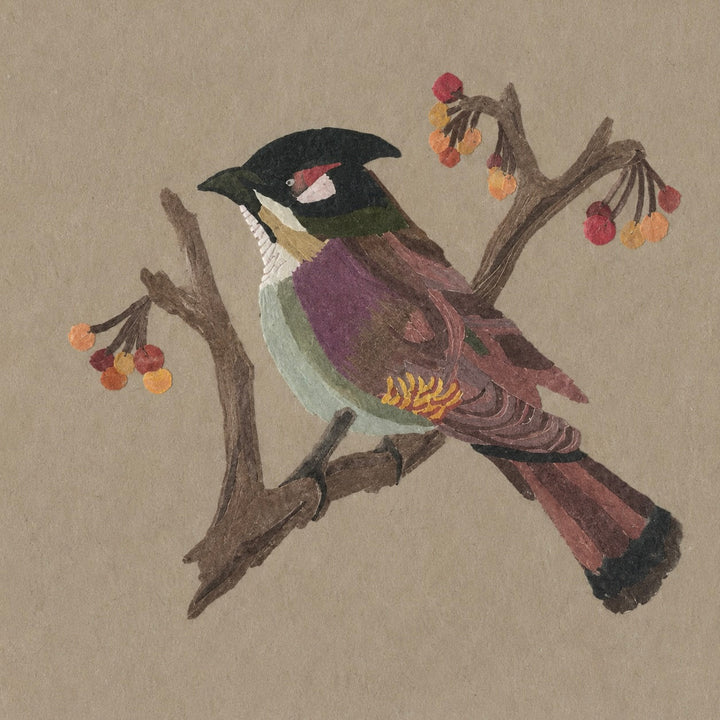 Bulbul in Aari Embroidery by Inshada Thumbnail