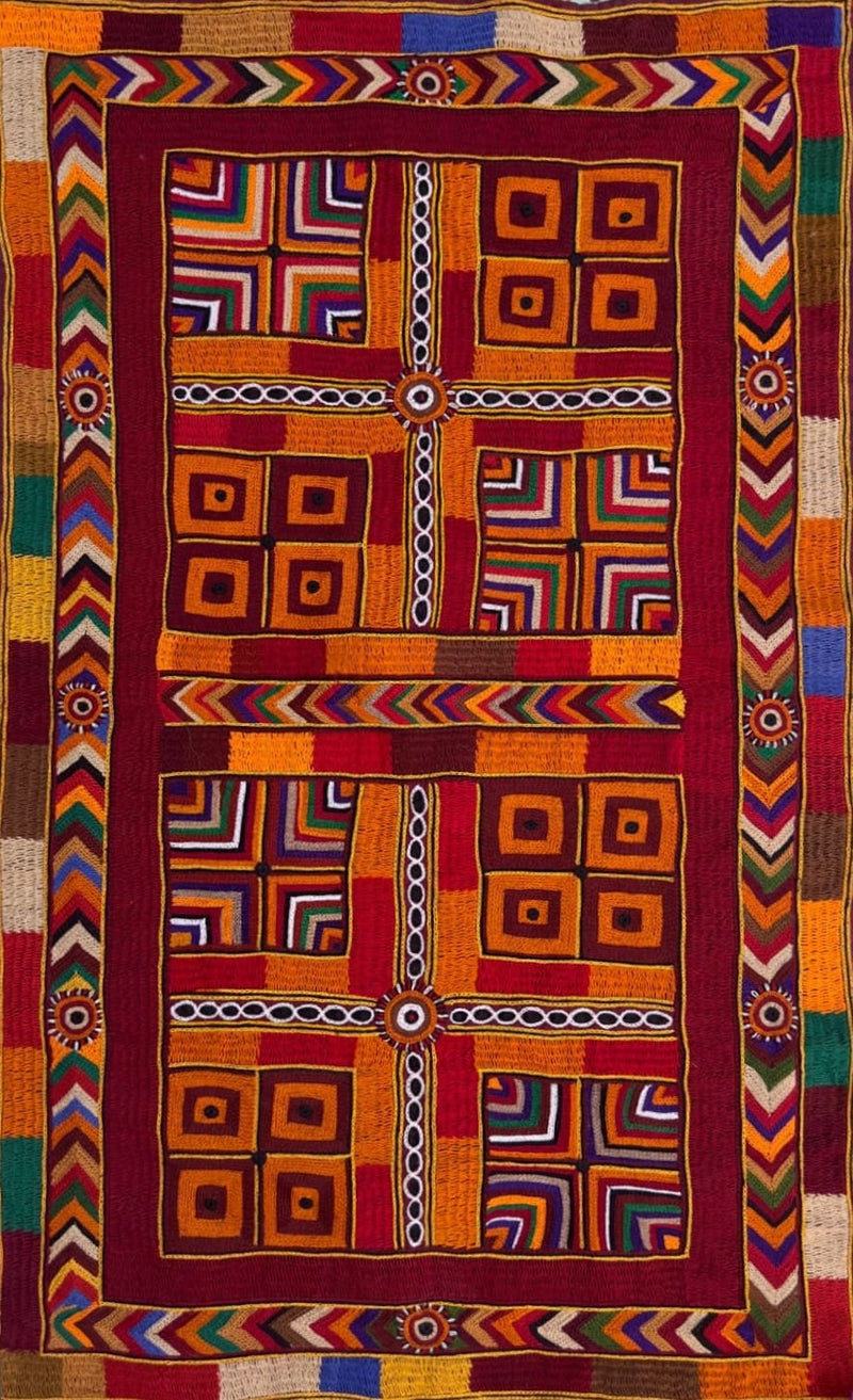 Buy Burst of Colours in Banjara Embroidery by Sapavat Siddu
