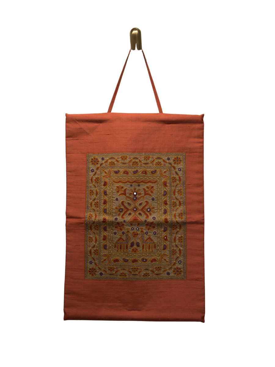Camels and Nature Motifs in Ahir Embroidery Thumbnail