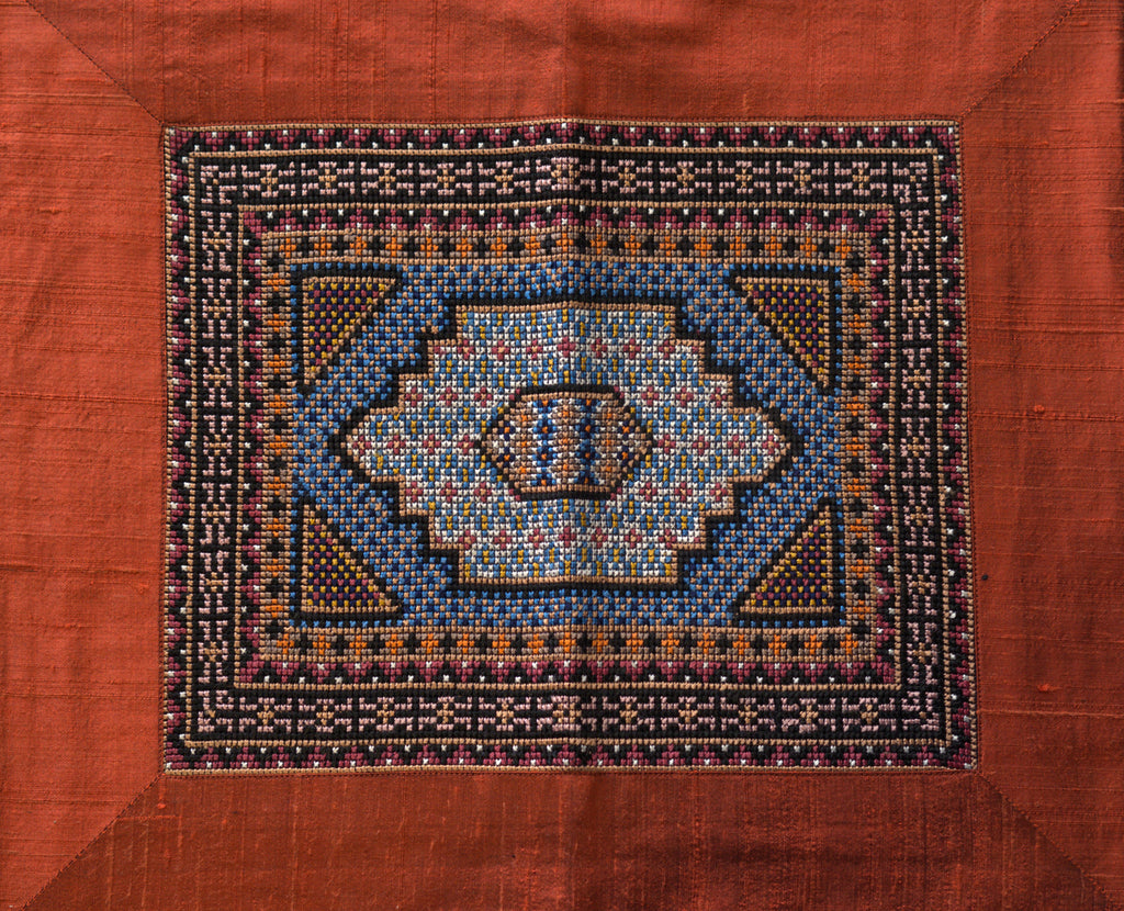 Carpet Medallion in Jat Garaasiya Embroidery Thumbnail