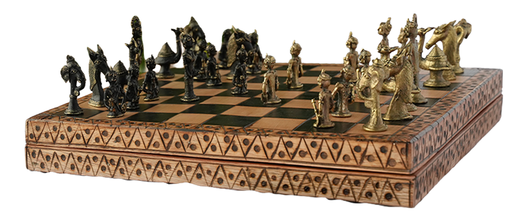 Chess: The game of wit in Dhokra Craft Thumbnail
