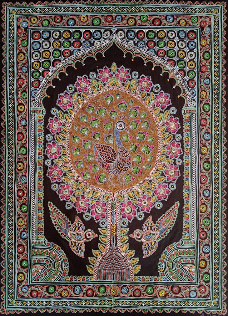 Buy Colorful tree in rogan art