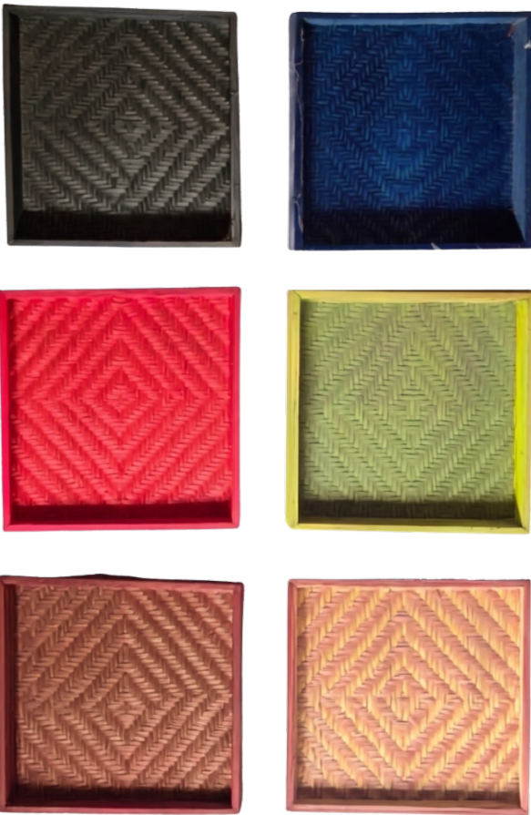 Colourful Box Frames in Bamboo Craft by Sujata Mandal Thumbnail