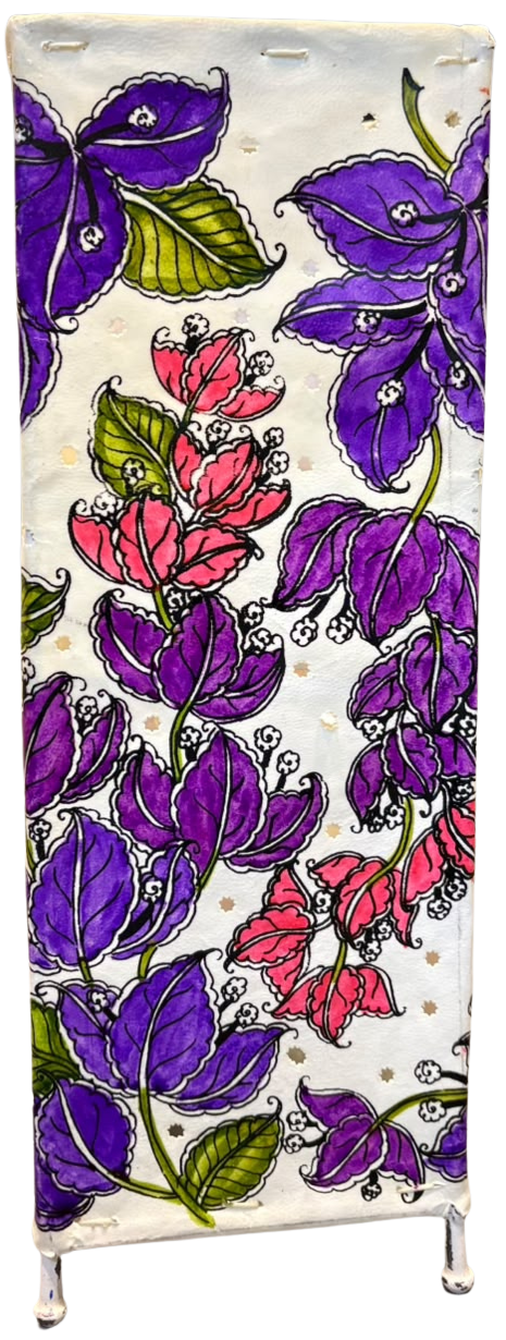 Colourful Leaves Lamp in Tholu Bommalata by Sindhe Siva Thumbnail