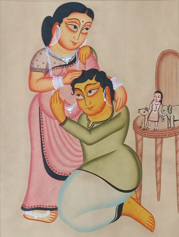 Comfort and intimacy in Kalighat By Bapi Chitrakar Thumbnail