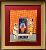 Buy Daan Lila In Pichwai by Shehzaad Ali Sherani
