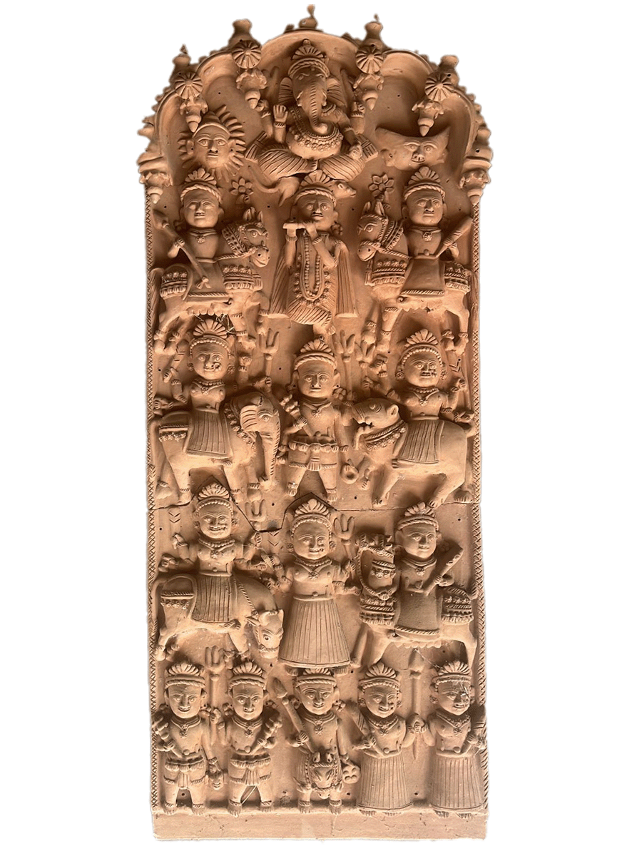 Buy Devas in Terracotta by Dinesh Molela