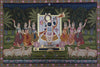Buy Devotional Night of Sharad Purnima: Shrinathji with Gopis in Pichwai by Shehzaad Ali Sherani