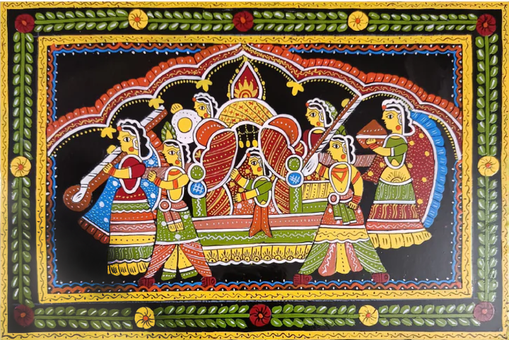 Doli (Palanquin) in Tikuli by Ashok Kumar Thumbnail