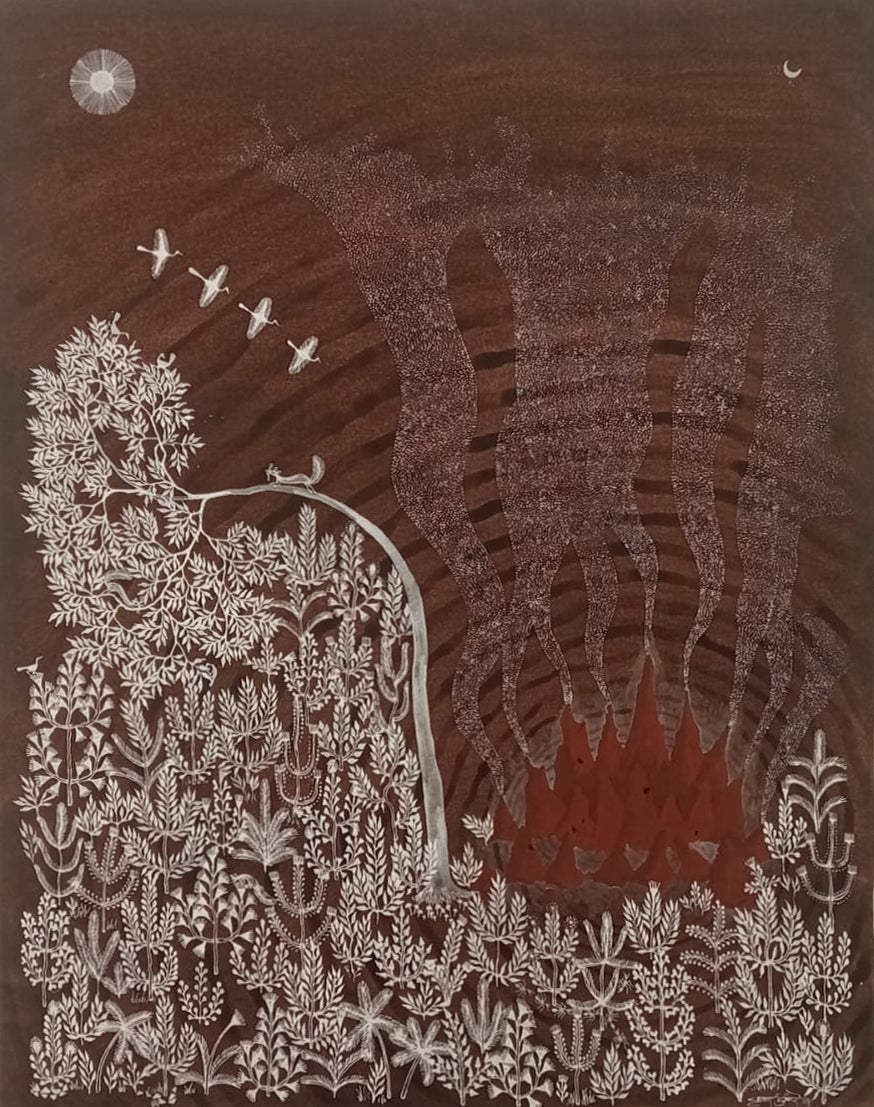 Energy of Termite Mound in Warli by Krushna Sadashiv Bhusare Thumbnail