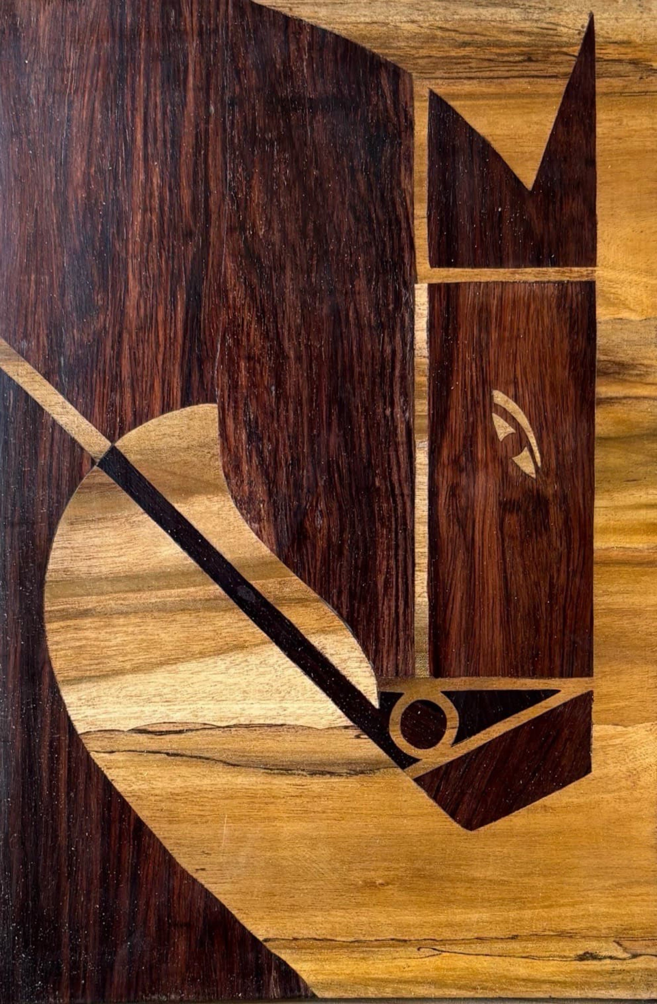 Buy Equine profile in Wood Inlay by Mohan Kumar