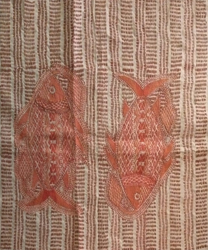 Fishes In Kantha by Mahamaya Sikdar Thumbnail