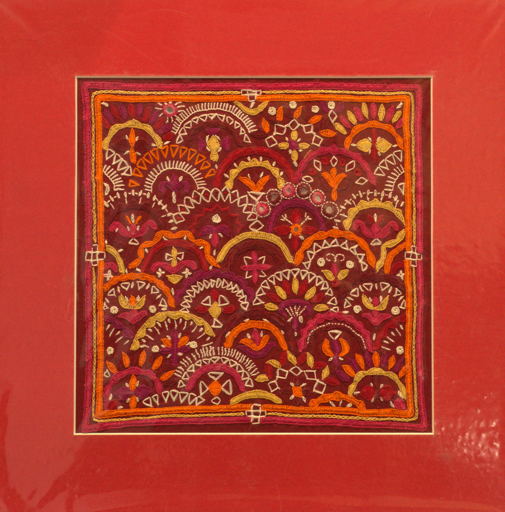 Floral Arches in Sodha Pakko Embroidery Thumbnail