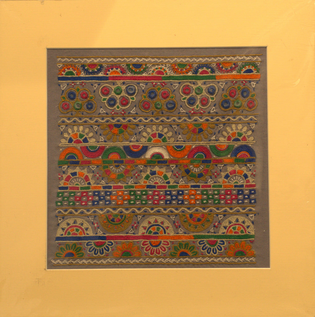 Floral Design in Pakko Embroidery Thumbnail