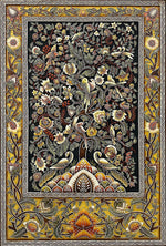 Buy Floral Extravagance: Tree of Life in Stone Dust painting by Amita Sachdeva