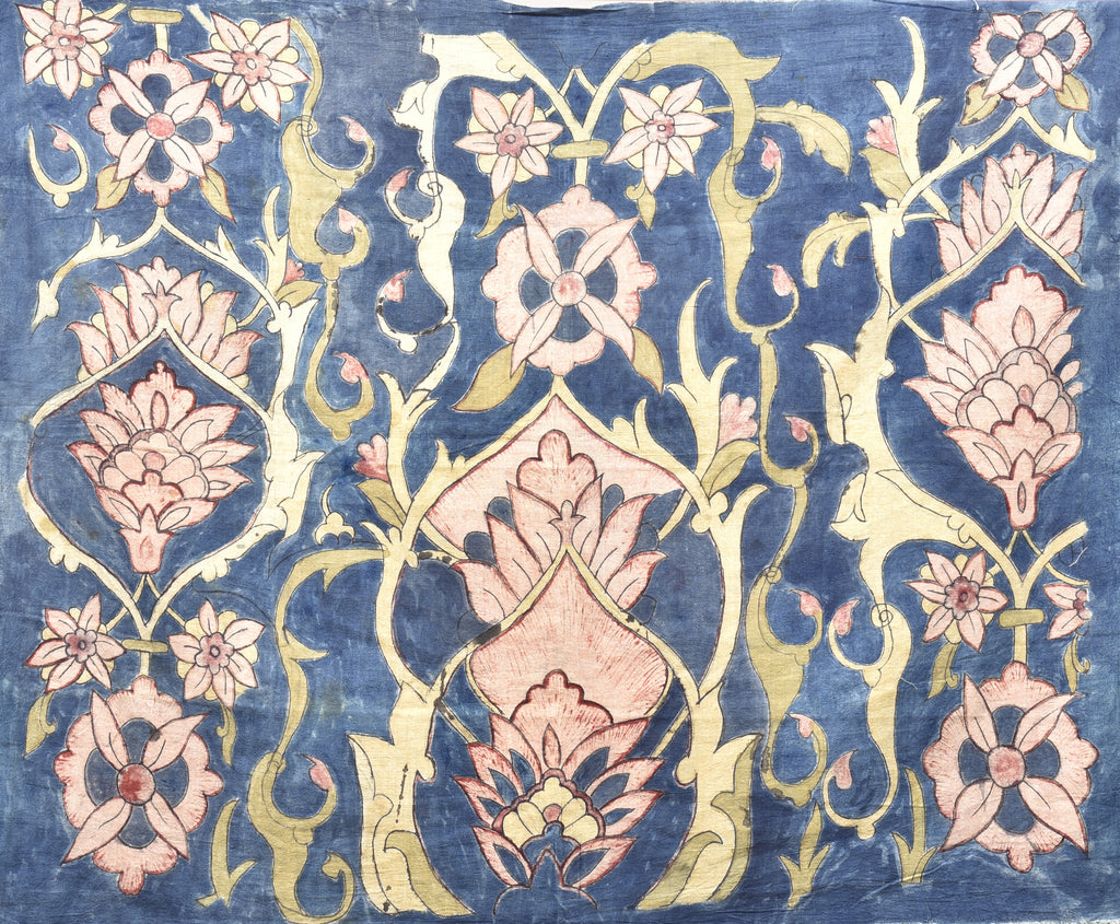 Floral motifs in Kalamkari by Ghanshyam Sarode Thumbnail