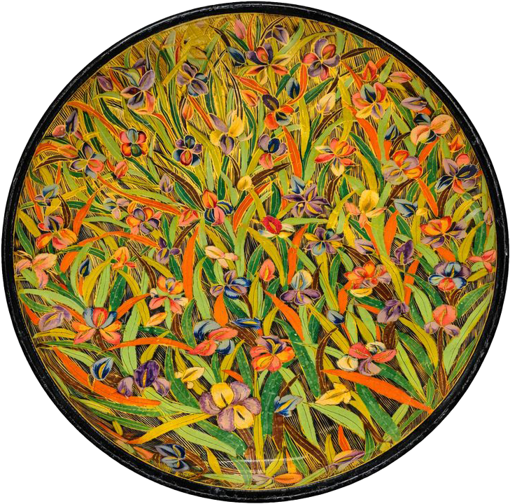 Flowers in Kashmiri Paper Mache by Riyaz Khan Thumbnail