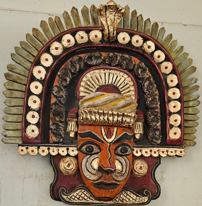 Buy Garuda Theyyam Mask by Sheratone Antique Arts