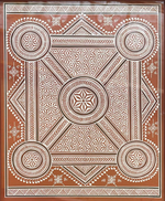 buy Goddess Lakshmi's Divine Chowk in Mandana by Vidya Soni