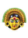 Buy Goddess Parvati: An Incarnation of Goddess Durga in Chhau Mask by Dharmendra Sutradhar