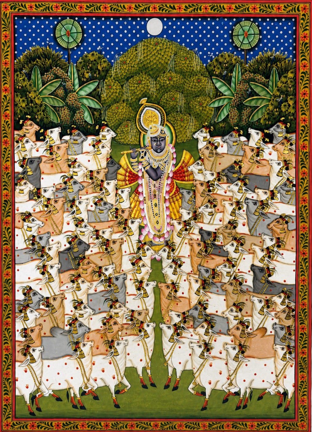 Gopashtami in Pichwai by Naveen Soni Thumbnail