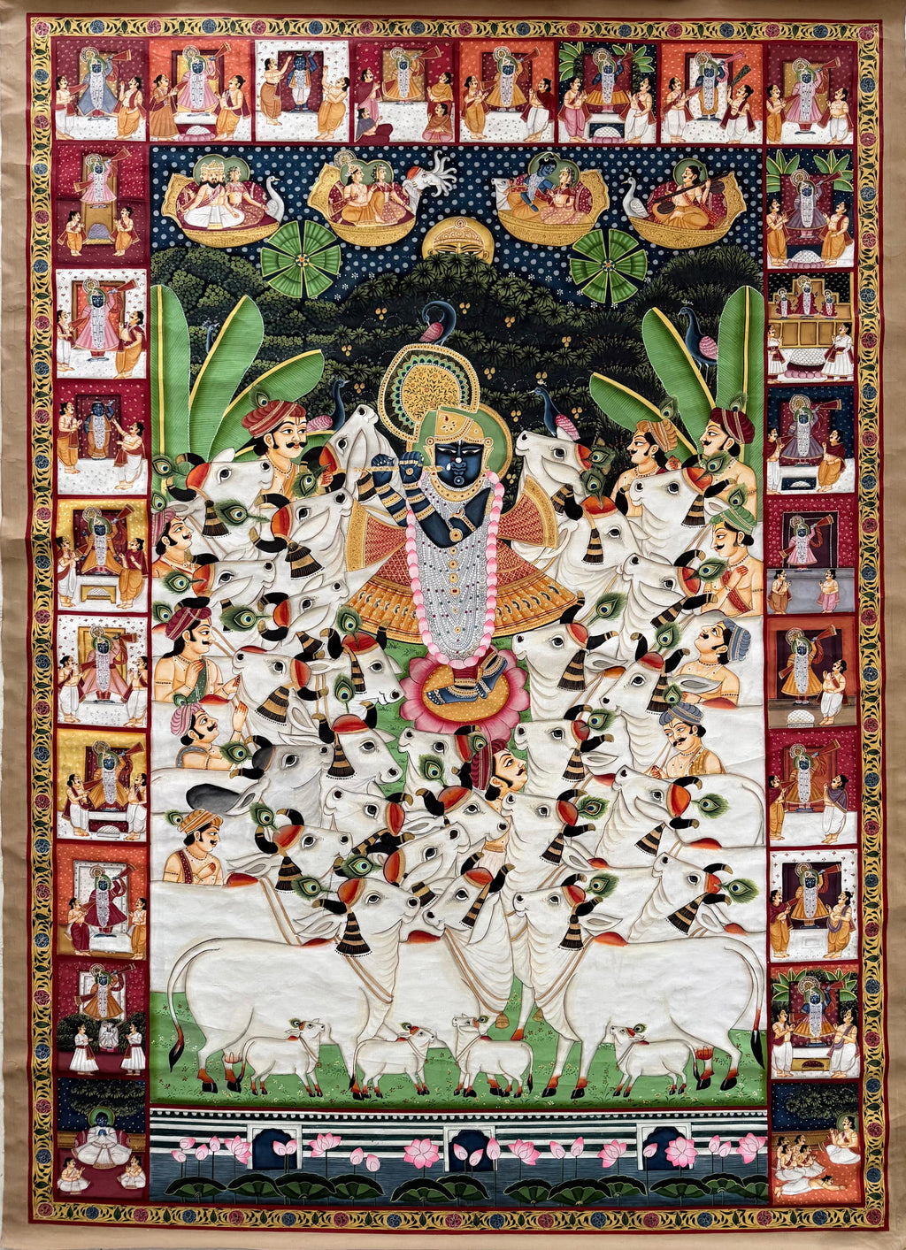 Gopashtami in Pichwai by Naveen Soni Thumbnail