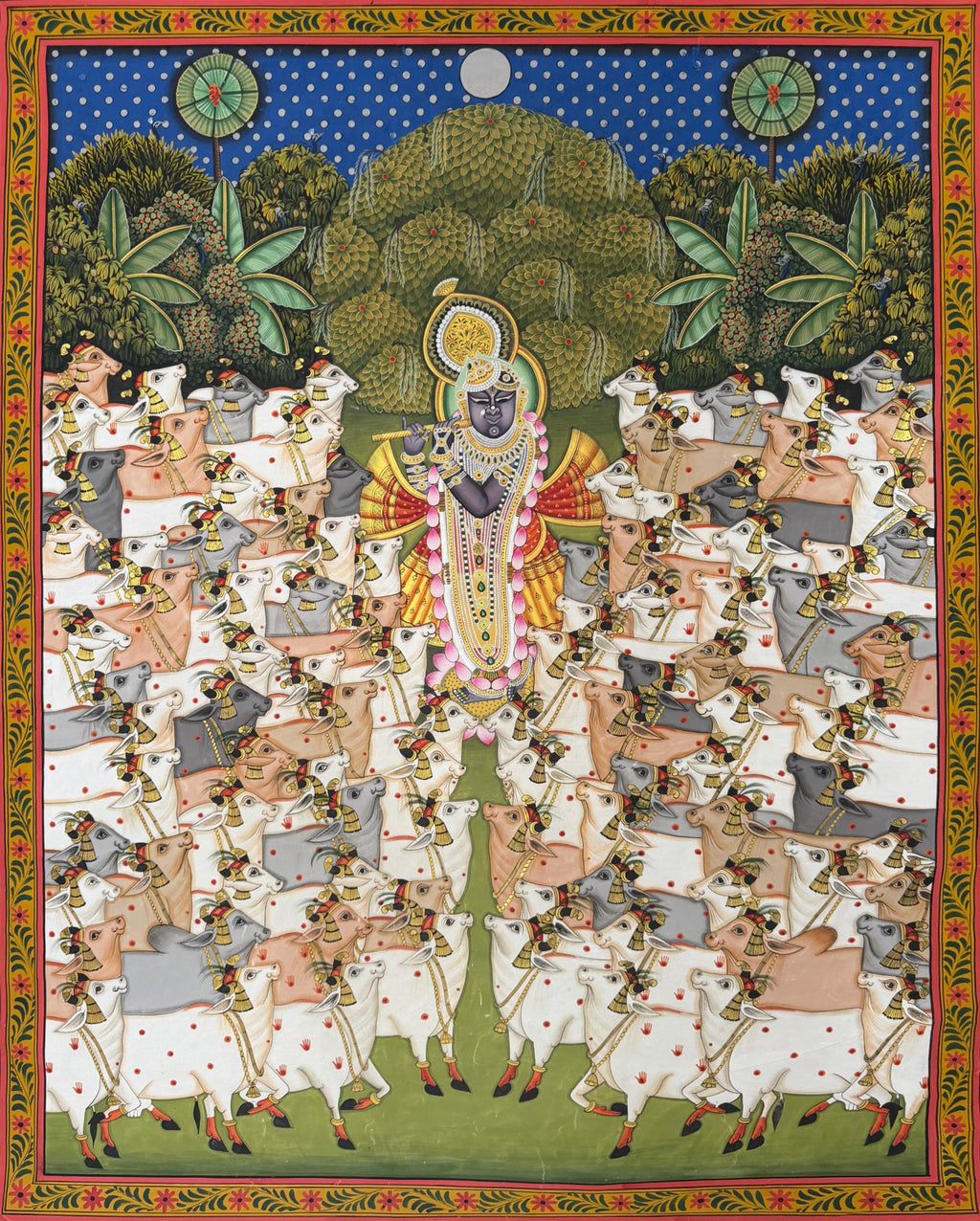 Gopashtami in Pichwai by Naveen Soni Thumbnail