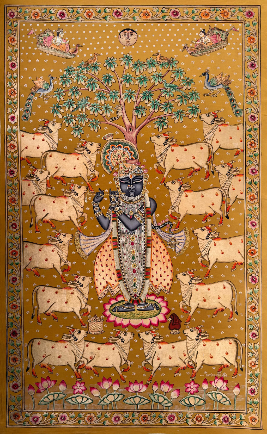 Gopashtami in Pichwai by Naveen Soni Thumbnail