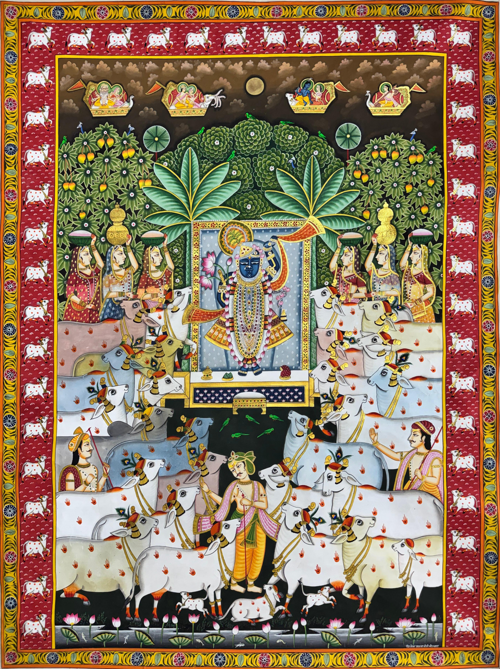 Gopashtami in Pichwai by Trilok Soni Thumbnail