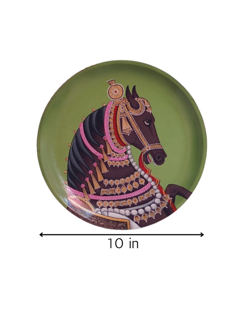Buy Hand-Painted Horse Wall Décor Plate