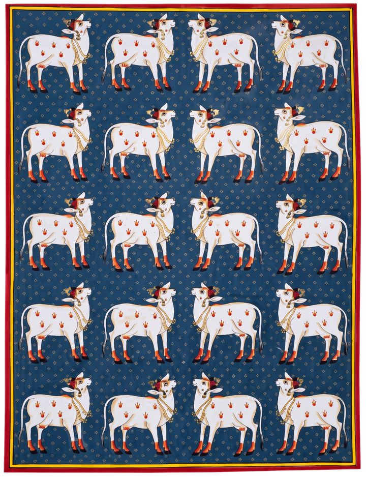 Herd of Cows in Pichwai by Dinesh Soni Thumbnail