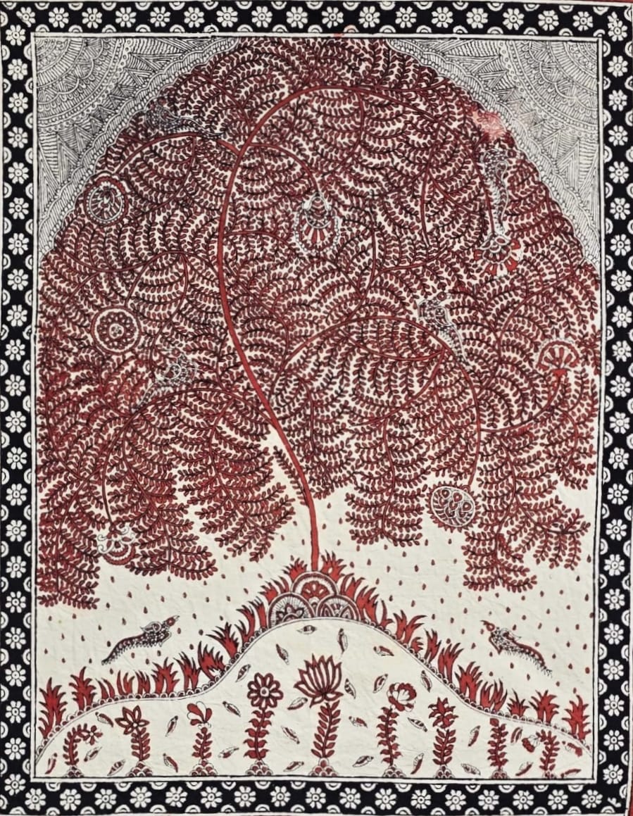 Buy Interconnectedness: A Tree of Life Ni Pachedi By Vasant Manubhai Chitara