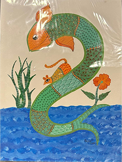 Interconnectedness in Gond by Kailash Pradhan Thumbnail