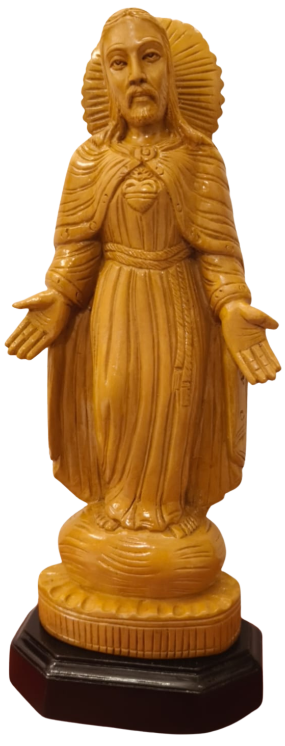 Jesus Christ in Wood Carving by Diya Handicrafts Thumbnail