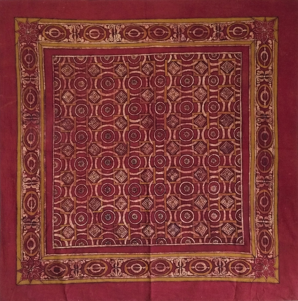 Jina Kanchi Panel in Kalamkari by Sridevi Ponnambalam Thumbnail