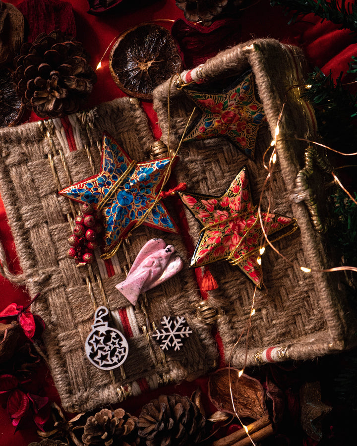 Jute star gift box Thumbnail