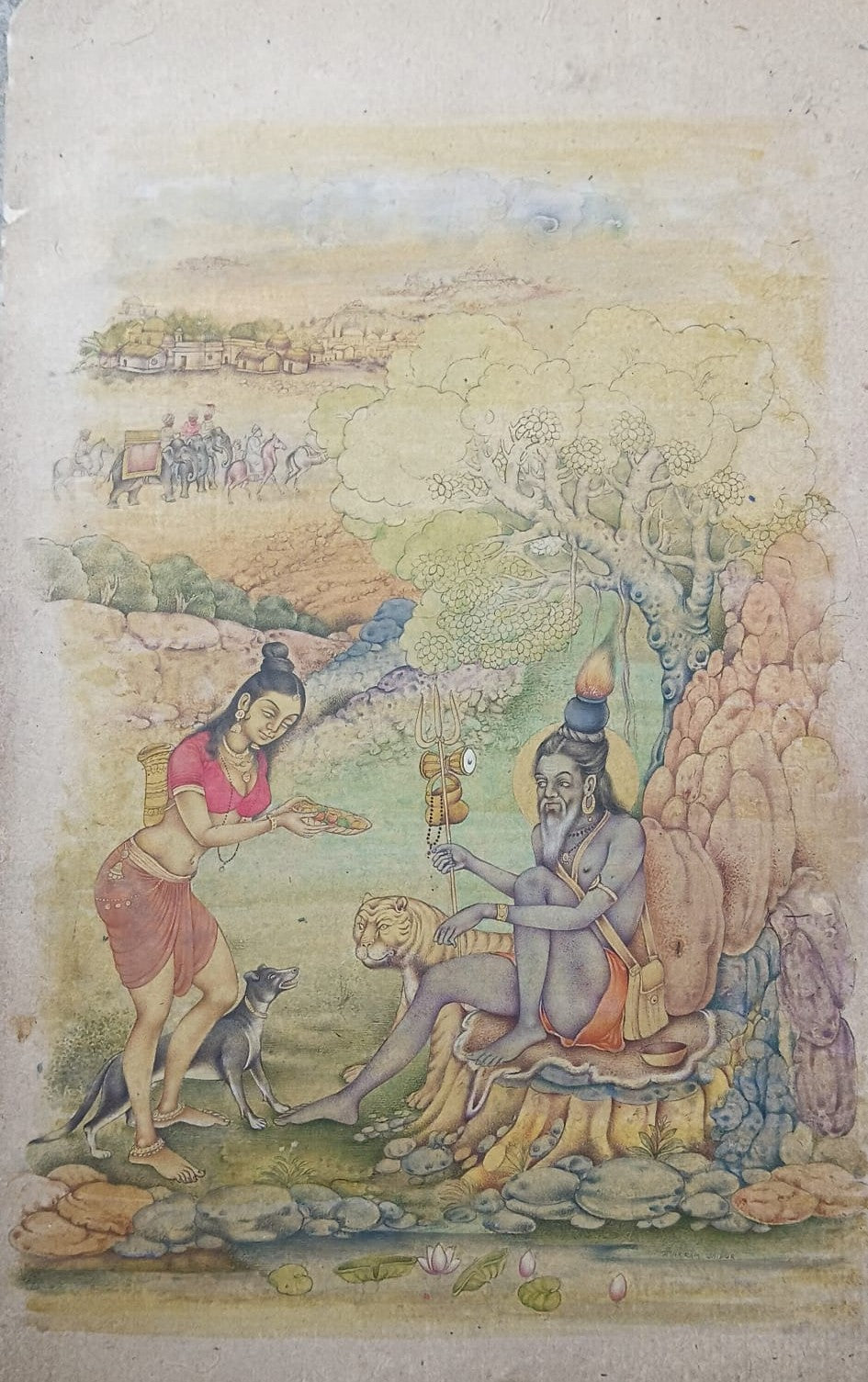Khaka in Miniature by Asharam Meghwal Thumbnail