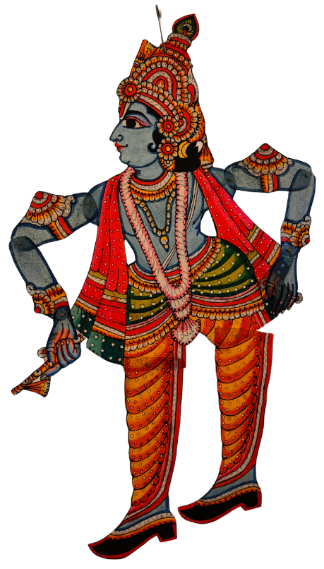 Krishna in Tholu Bommalata by Sindhe Siva Thumbnail