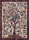 Buy Life in Village: Lush Flora and Fauna in Machlipatnam Kalamkari by Varun Kumar Pitchuka