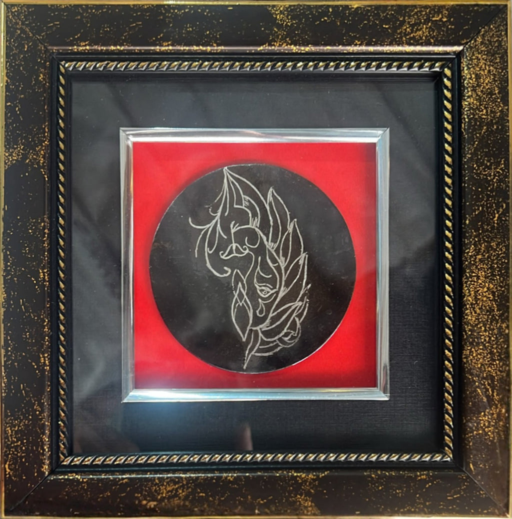 Lion in Koftgiri by Shyamlata Gahloth Thumbnail
