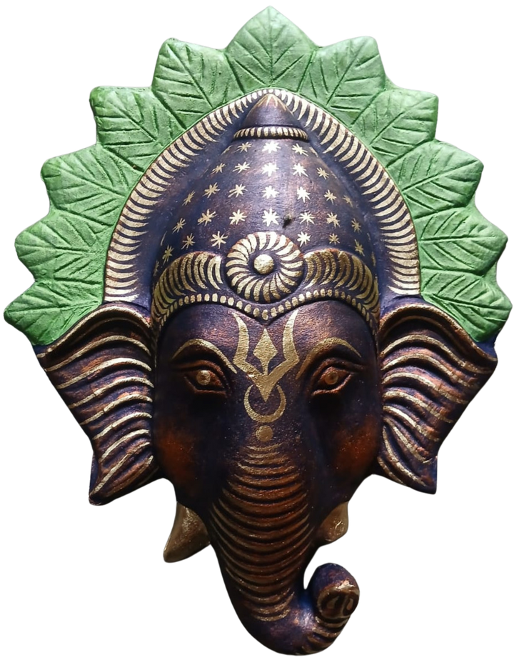 Lord Ganesha in Chhau Mask by Dharmendra Sutradhar Thumbnail