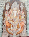 Buy Lord Ganesha's Blessings in Mysore art by Raghavendra B B