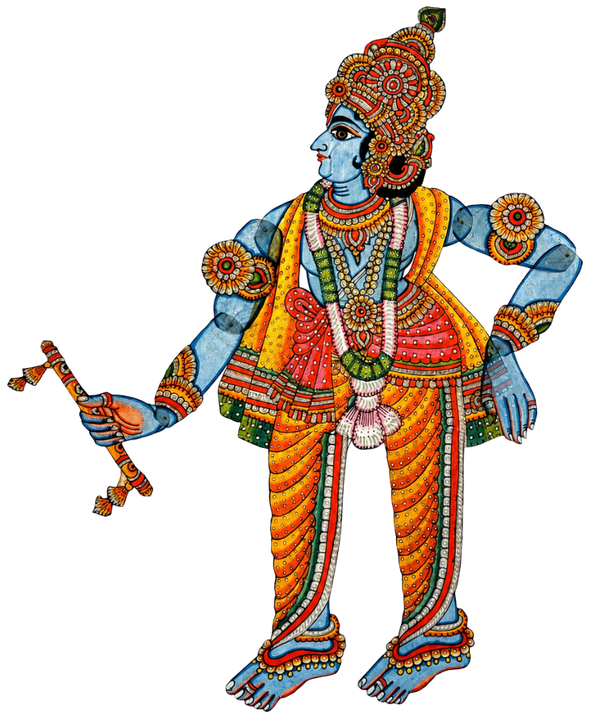 Lord Krishna in Tholu Bommalata by Sindhe Siva Thumbnail
