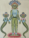 Buy Lord Mahavir Swami (Jain God) in Kalighat by Hasir Chitrakar
