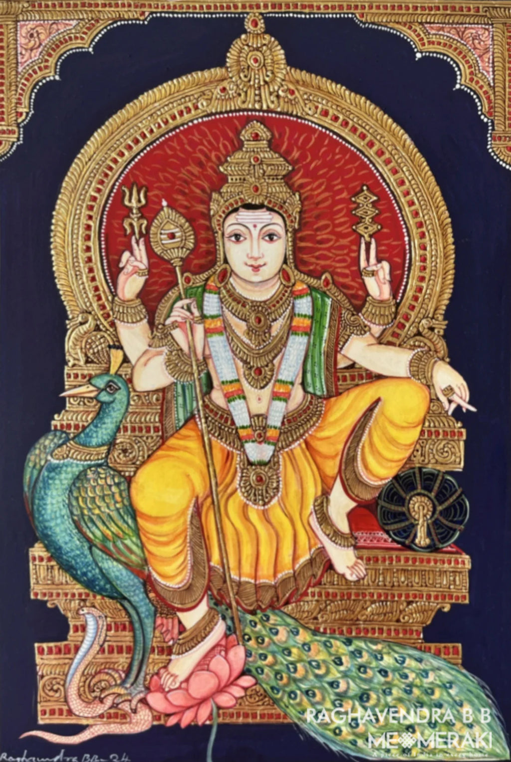 Raghavendra B B- Mysore artist