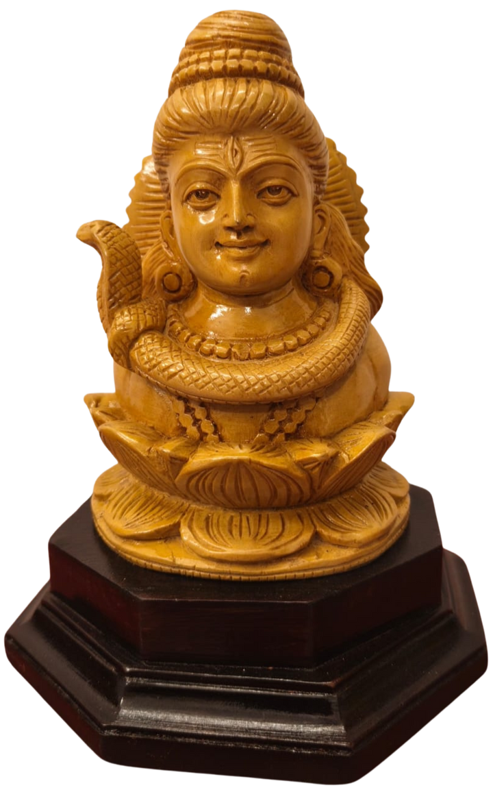 Lord Shiva in Wood Carving by Diya Handicrafts Thumbnail