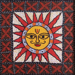 Buy Lord Surya: The Deity of Light in Sujani and Madhubani by Priti Karn