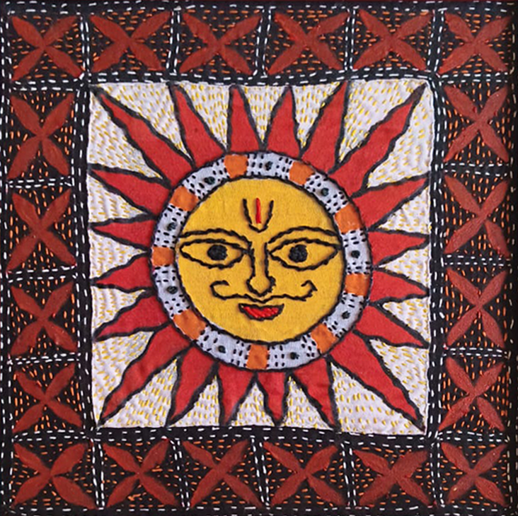 Buy Lord Surya: The Deity of Light in Sujani and Madhubani by Priti Karn
