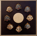 Buy Lunar Masks in Cheriyal Scroll by Sai Kiran
